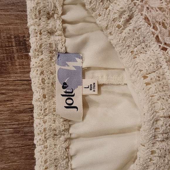 Midi skirt creme color large - Picture 4 of 4